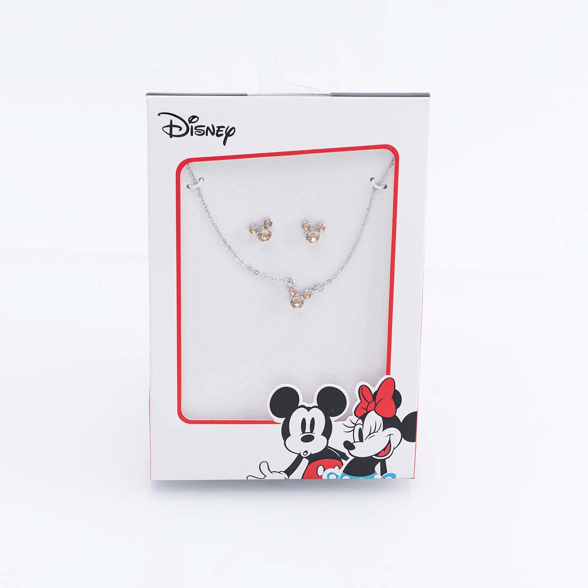 Set Aretes y Collar Mickey Junio Disney
