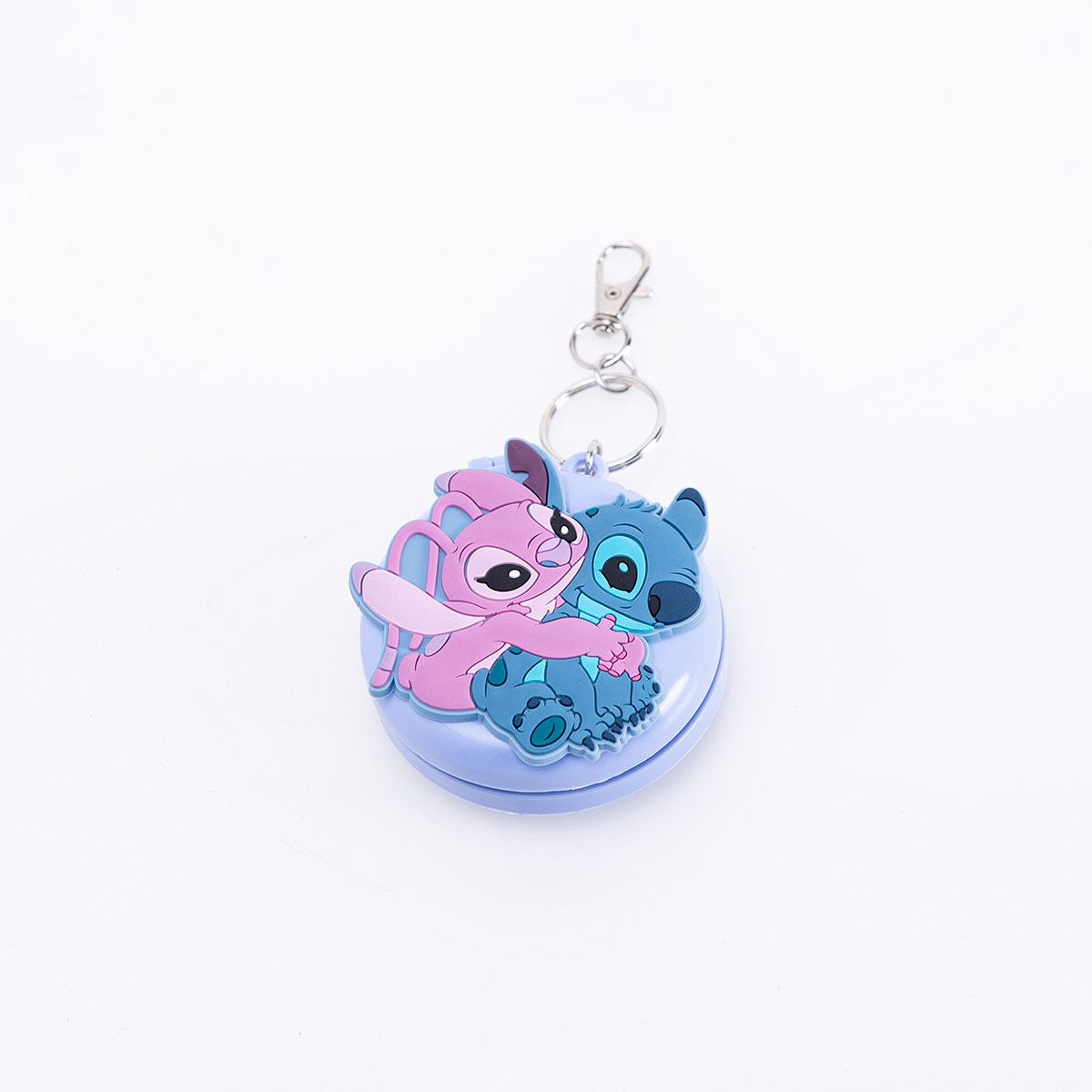 Llavero Stitch & Angel con Peine y Espejo Disney