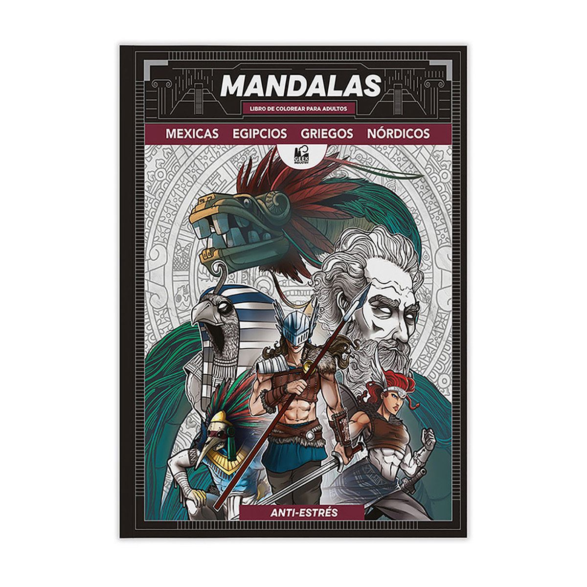 Geek Industry – Libro Para Colorear Para Adultos – Mandala, Zombies,  Monstruos, Robots & M?s – Limited Co.