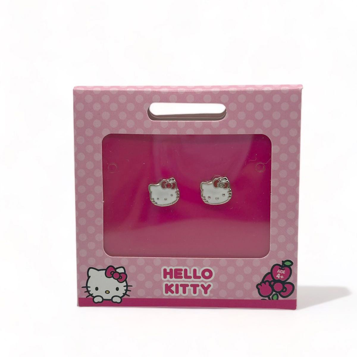 Broqueles Hello Kitty Clásica con Resina