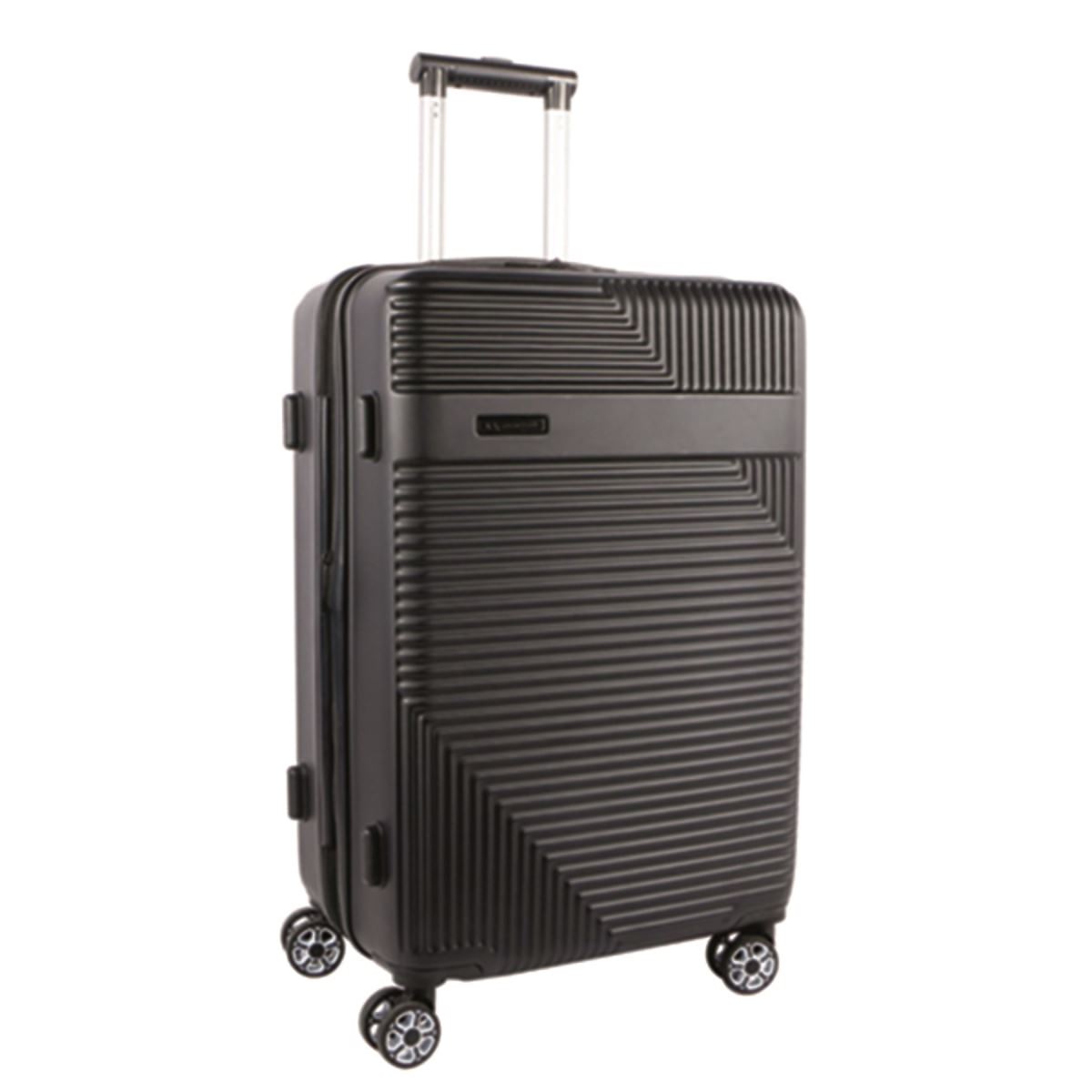 Maleta de Viaje con Ruedas Giacomo Rosaldi Negro London 28"