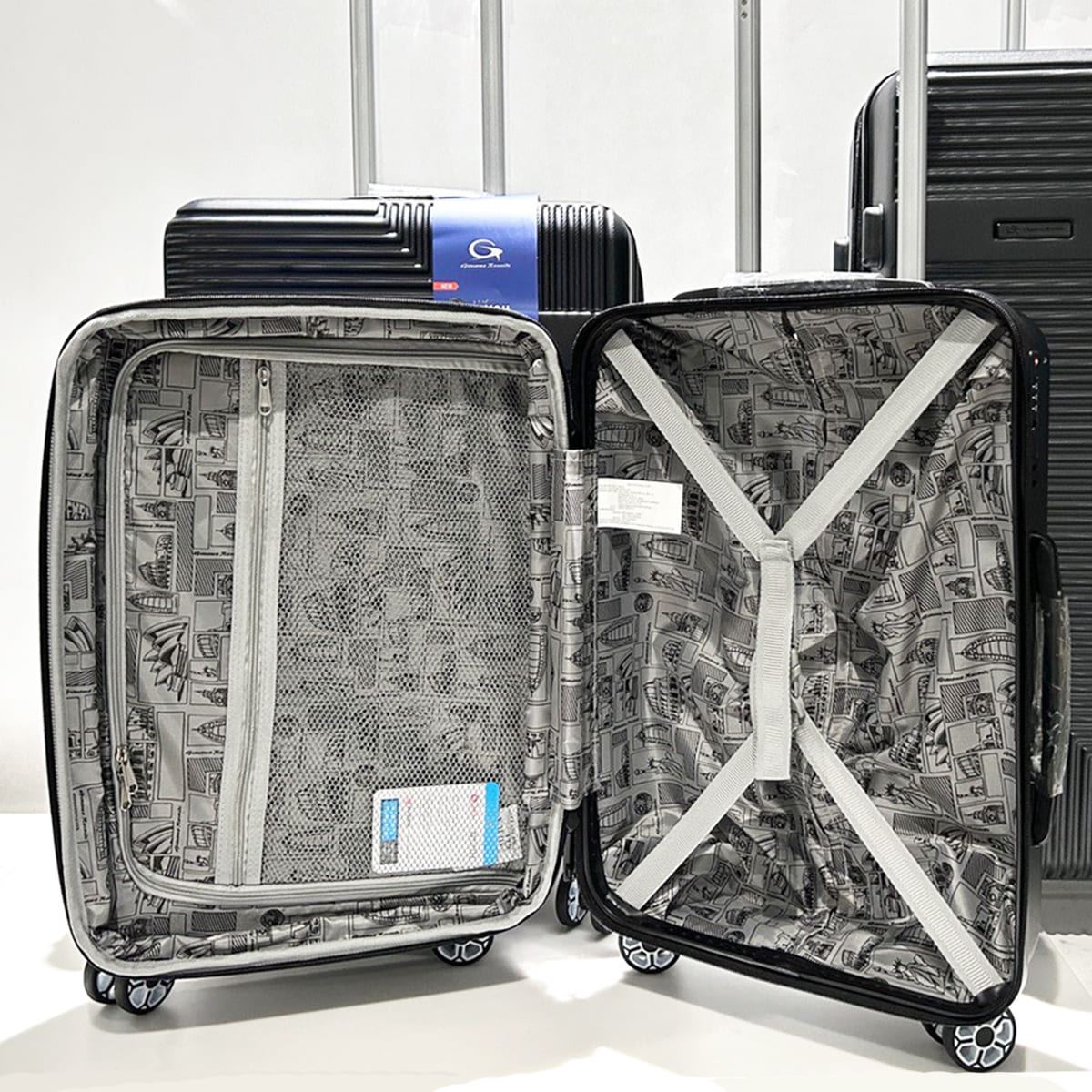 Maleta de Viaje con Ruedas Giacomo Rosaldi Negro London 28"