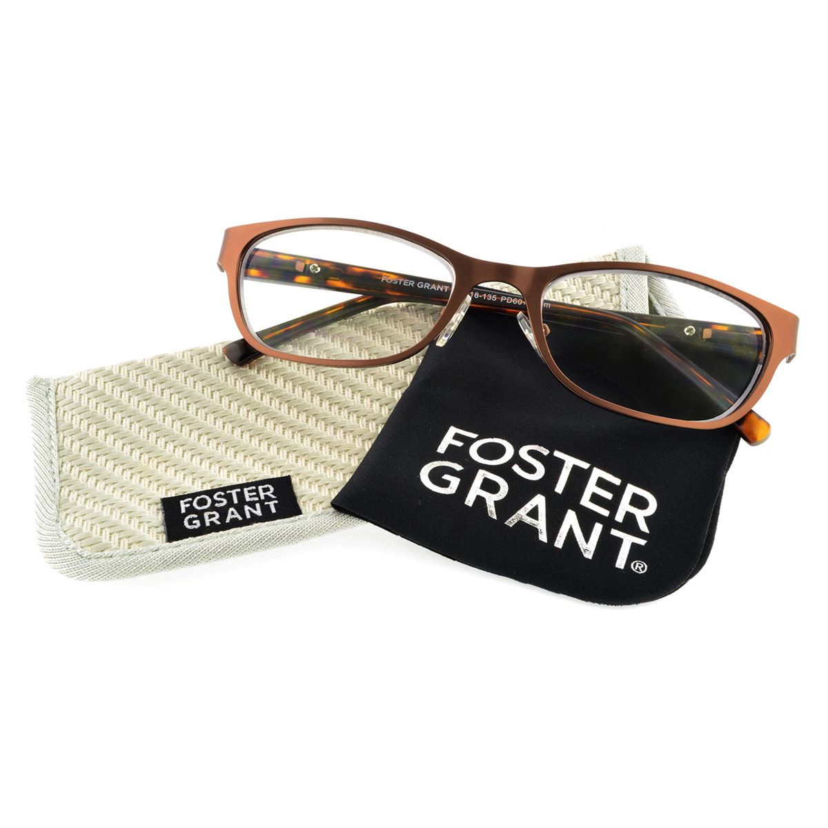 Foster Grant Occhiali Da Lettura Da Donna, Cleo Tartaruga 1.25 - Foto 7