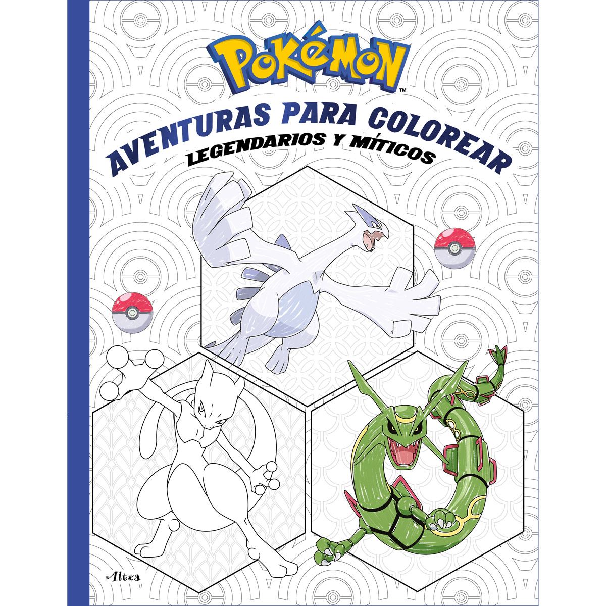 Pokémon. Aventuras para colorear: legendarios y míticos