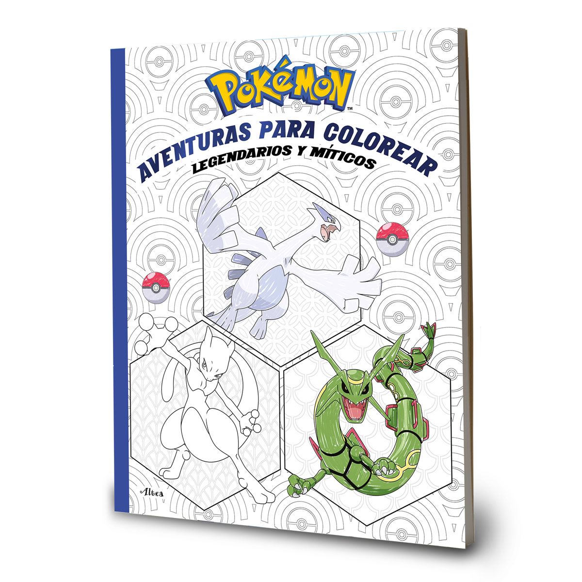 Pokémon. Aventuras para colorear: legendarios y míticos