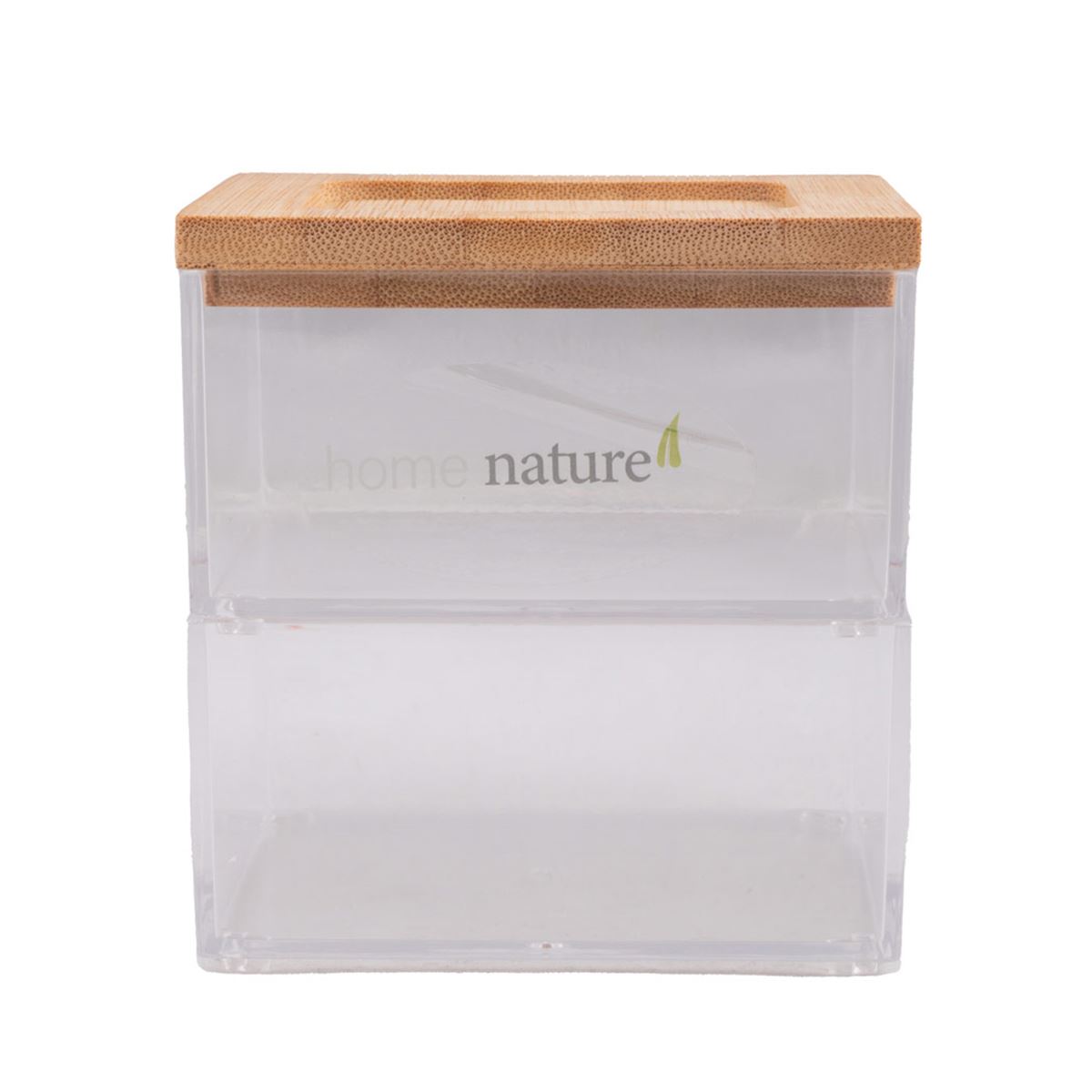 Organizador maquillaje con 1 cajón Natureo Blanco - Decoración de baño -  Eminza
