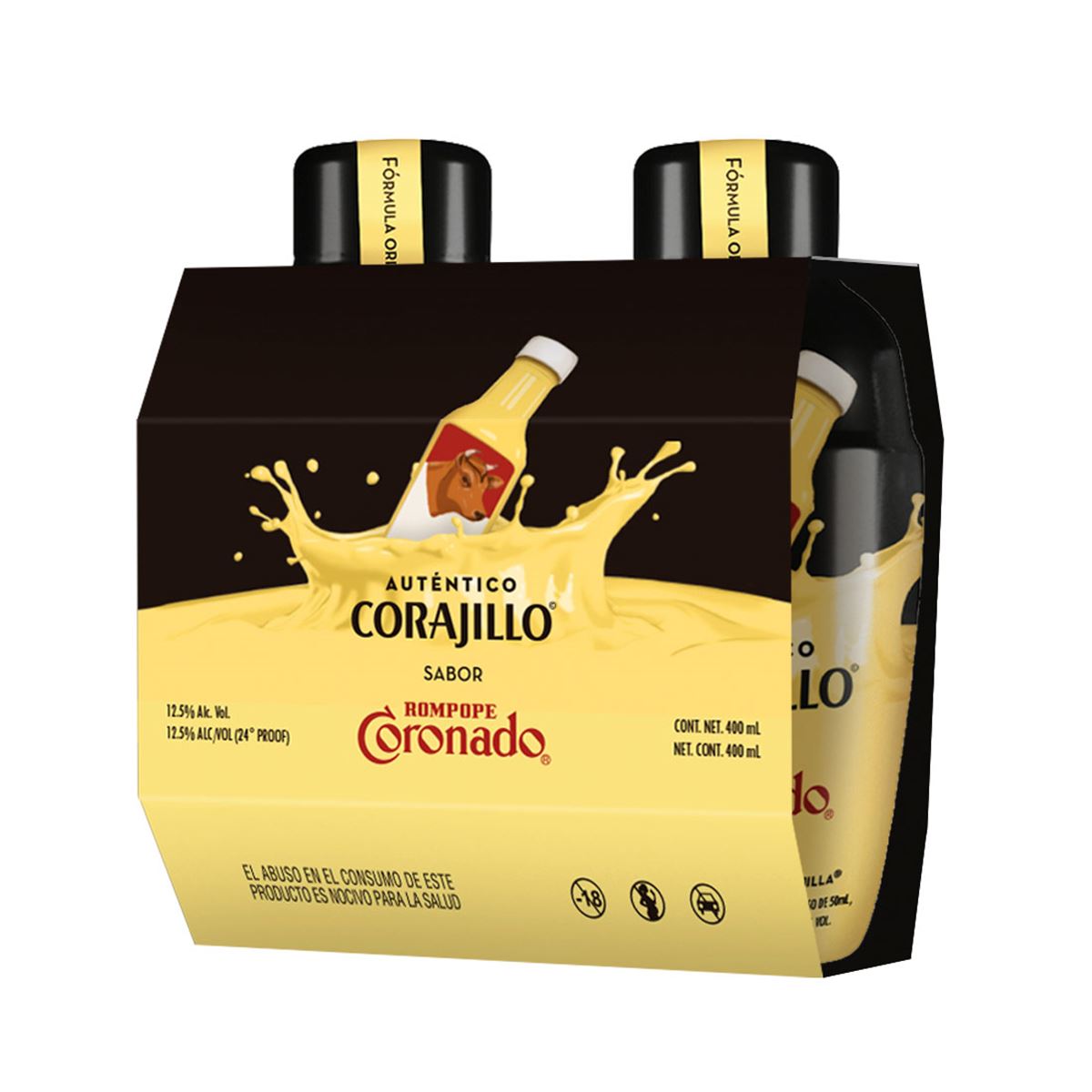 Auténtico Corajillo sabor Rompope Coronado