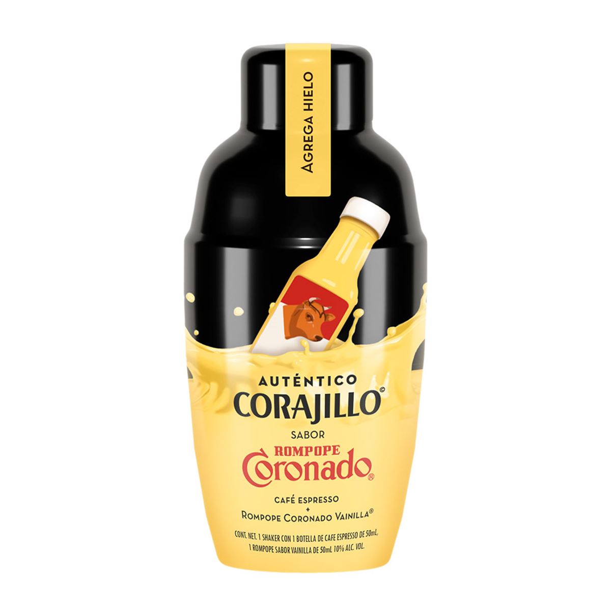 Auténtico Corajillo sabor Rompope Coronado