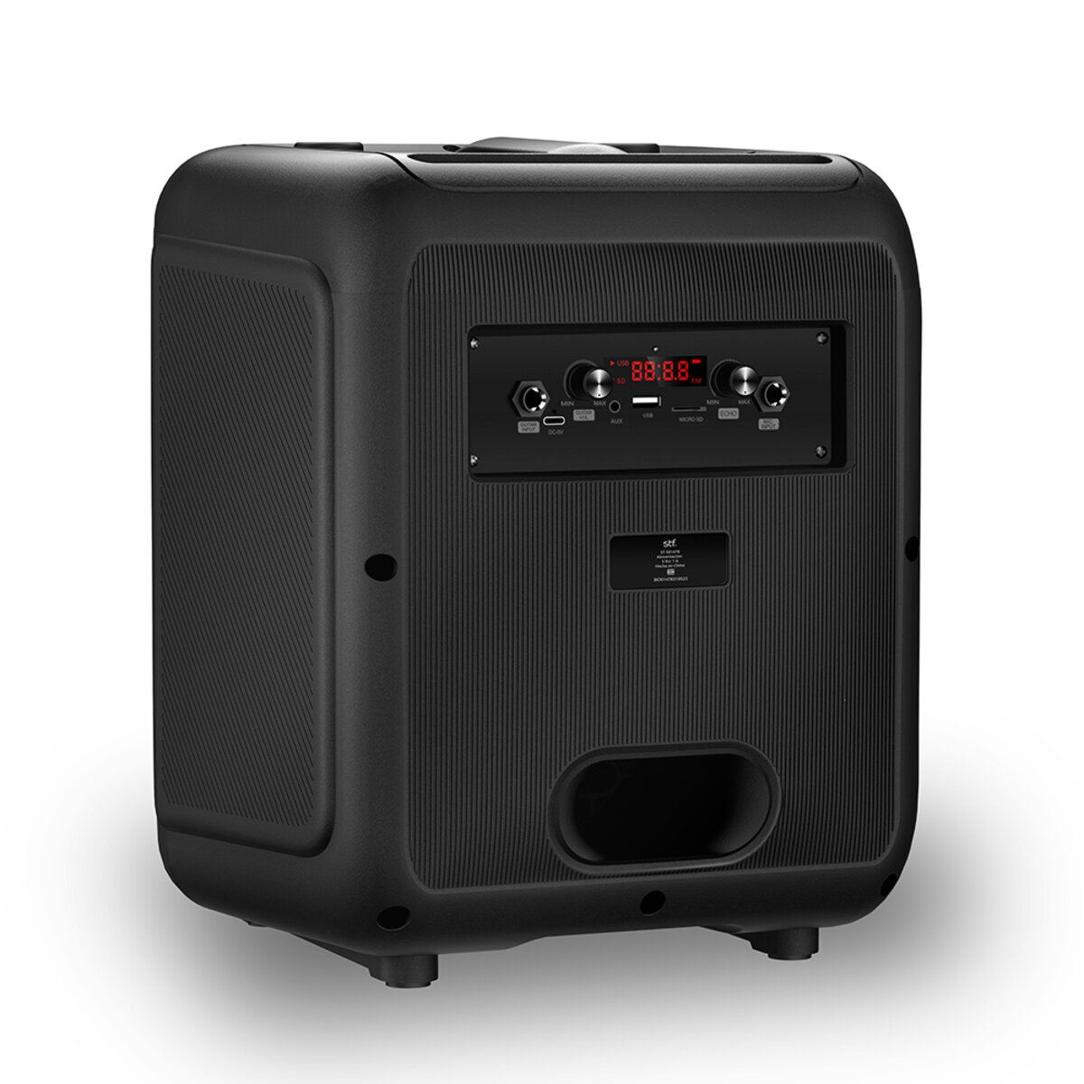 Bocina Inalámbrica STF Power Block 8" Inalámbrica Con Luz RGB