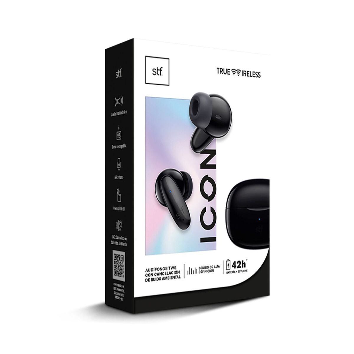 Audífonos Inalámbricos STF Icon On Ear Negro