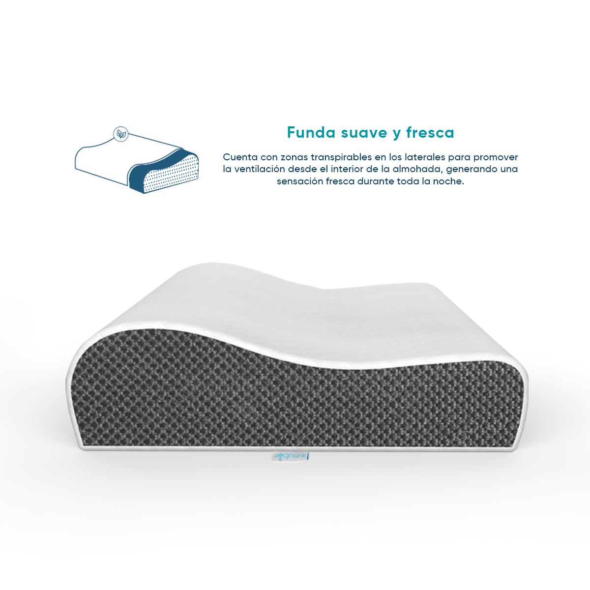 Almohada Sognare Base Ortopédica