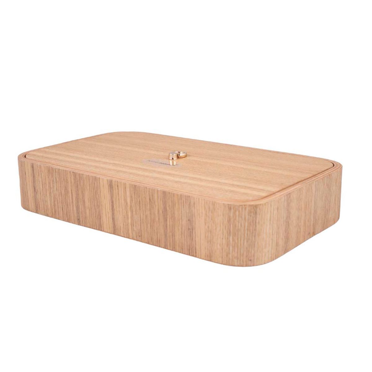 Joyero Blanco de Madera con Separadores 26 x 16 x 9cm – NEW PLANET HOME