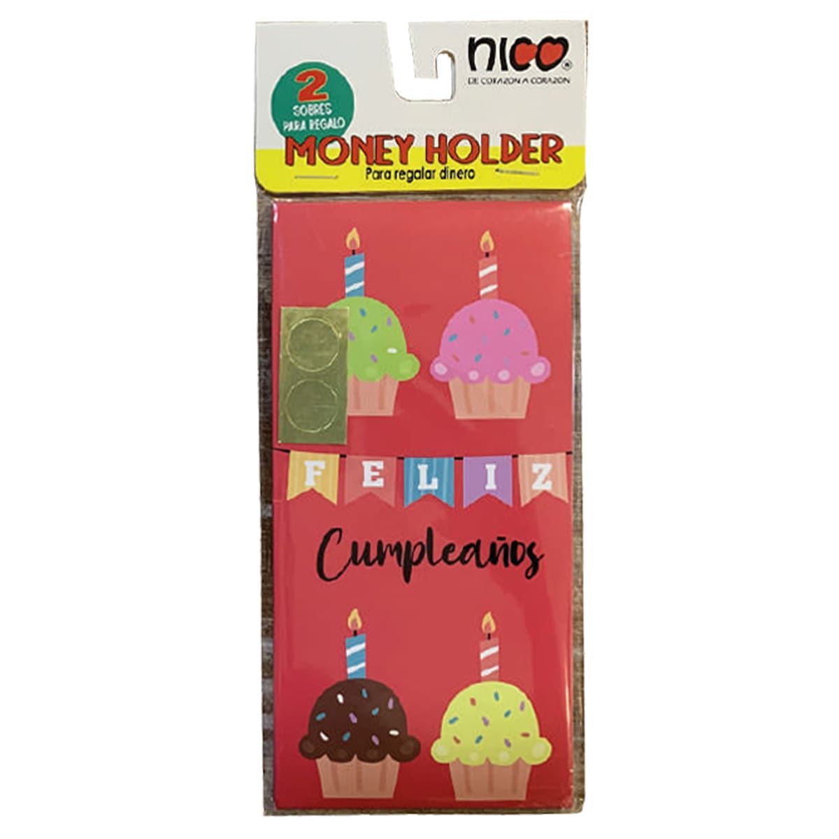 Tarjeta para Regalar Dinero 2 pz st