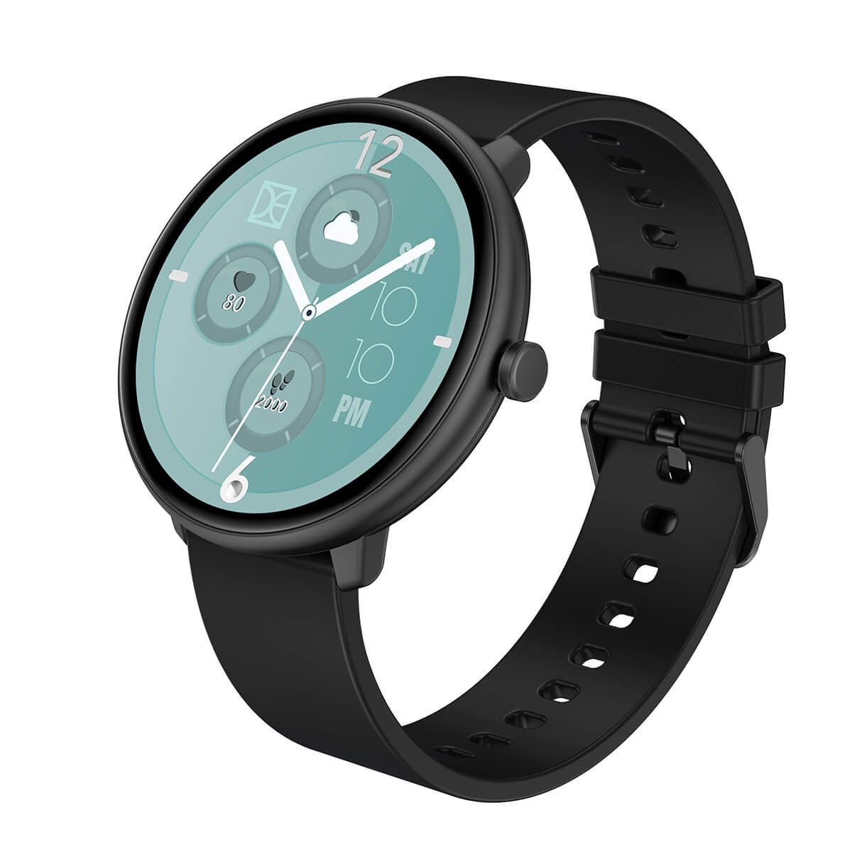 Smartwatch Cloe Series 3 silicón negro unisex