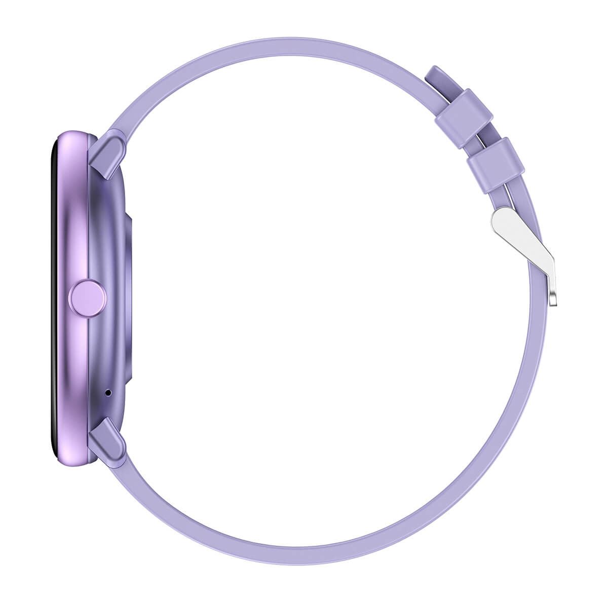 Smartwatch Cloe Series 3 silicón morado para mujer