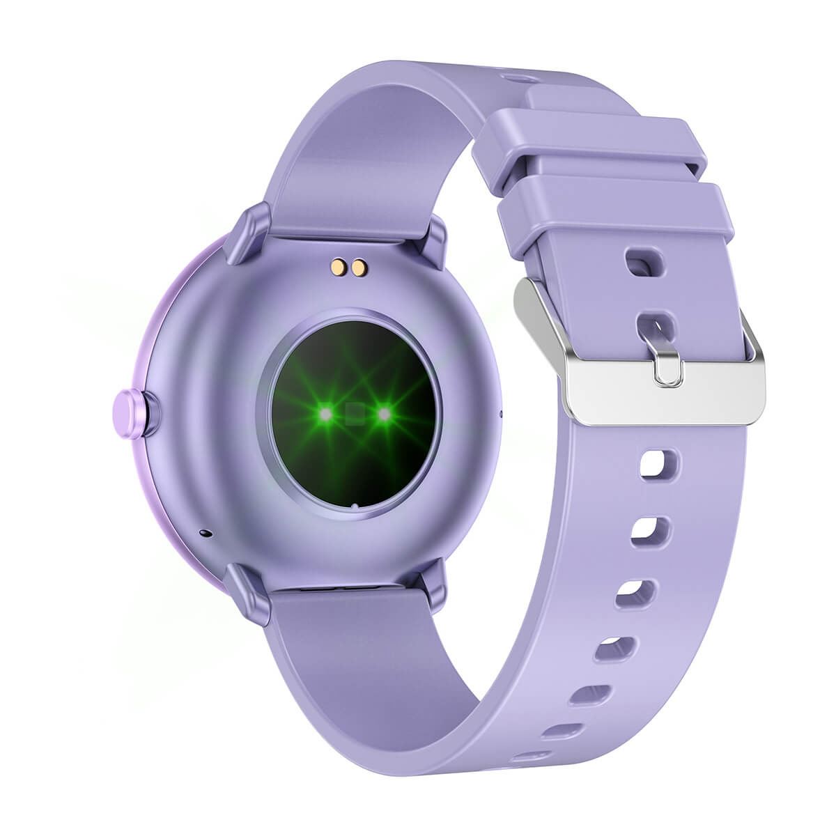 Smartwatch Cloe Series 3 silicón morado para mujer