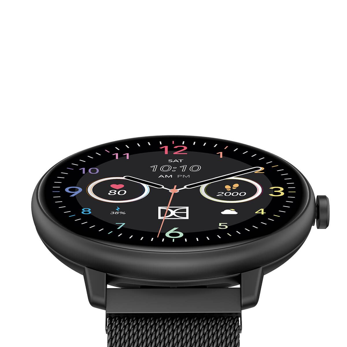 Smartwatch Cloe Series 3 mesh negro unisex