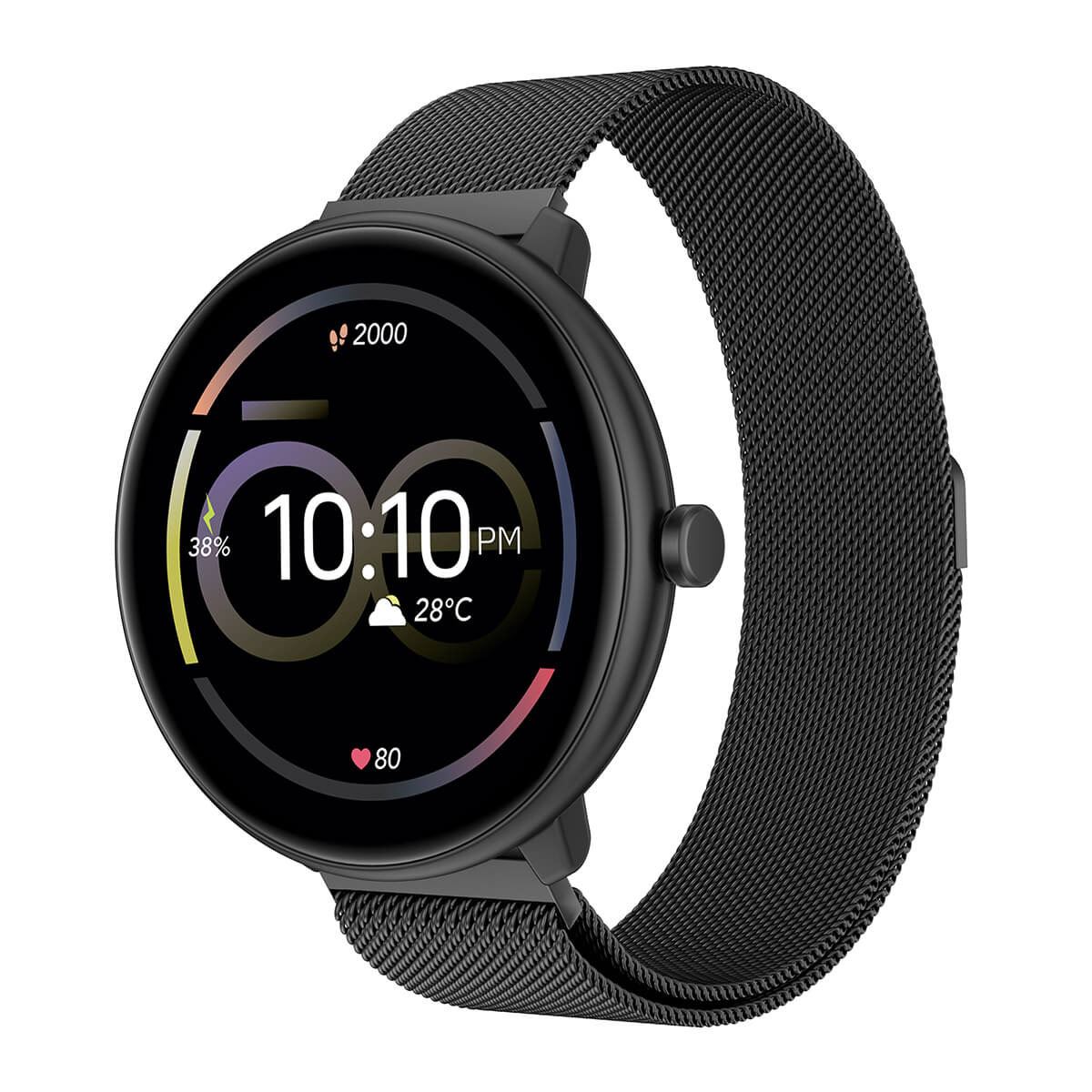 Smartwatch Cloe Series 3 mesh negro unisex