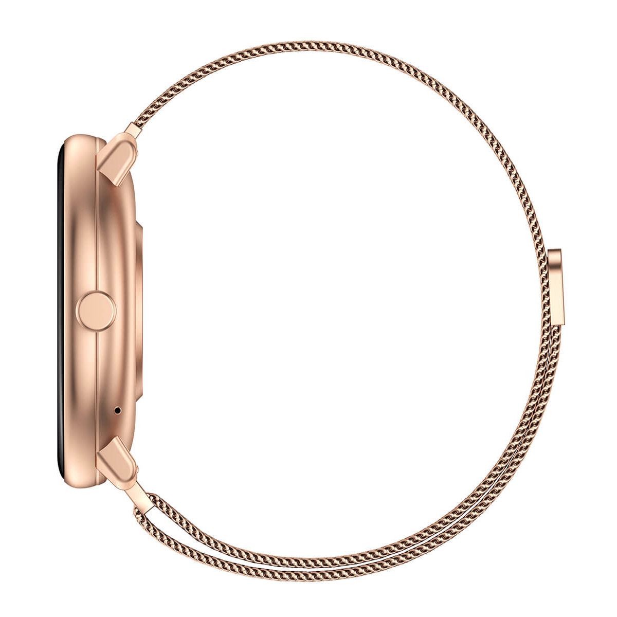 Smartwatch Cloe Series 3 mesh oro rosa para mujer