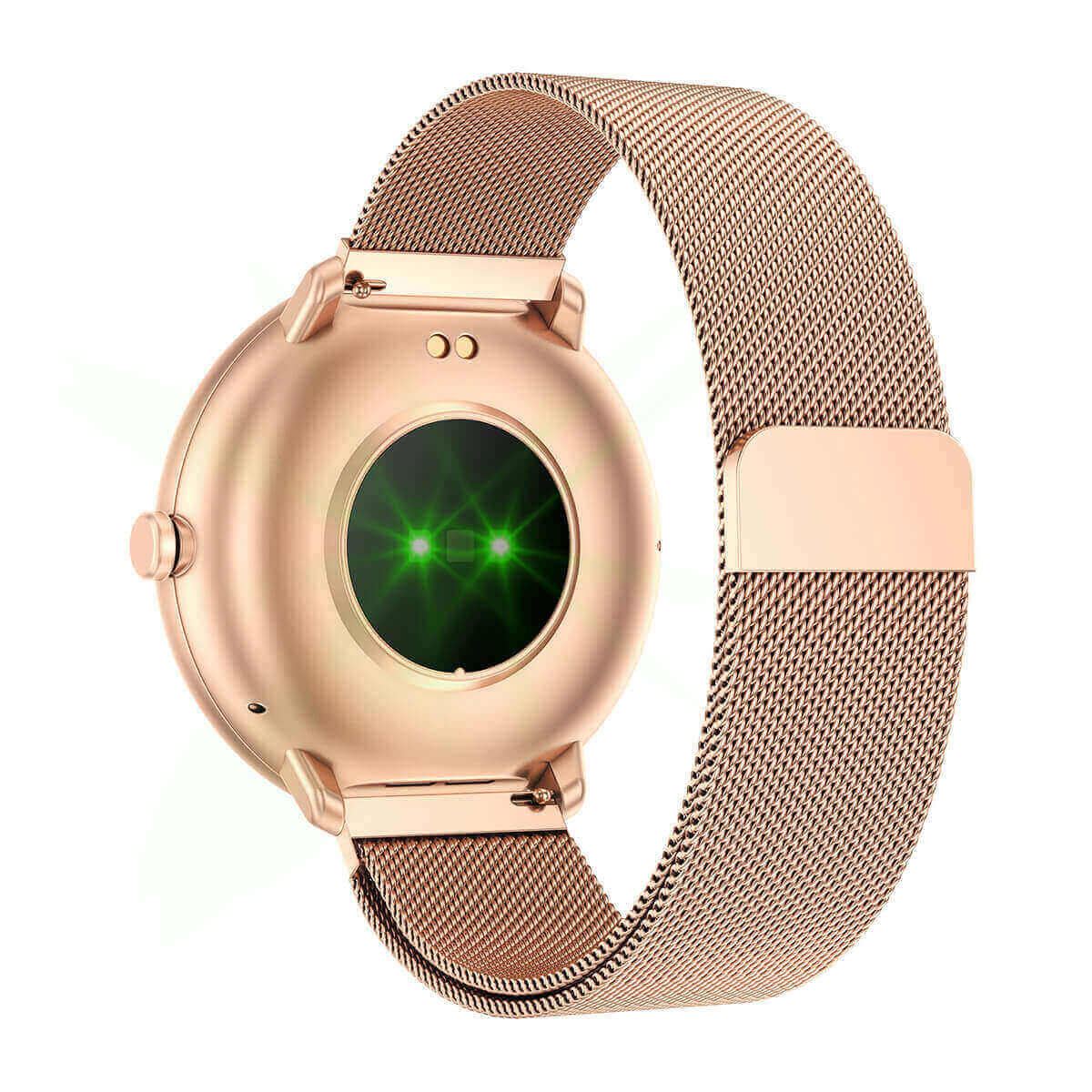 Smartwatch Cloe Series 3 mesh oro rosa para mujer