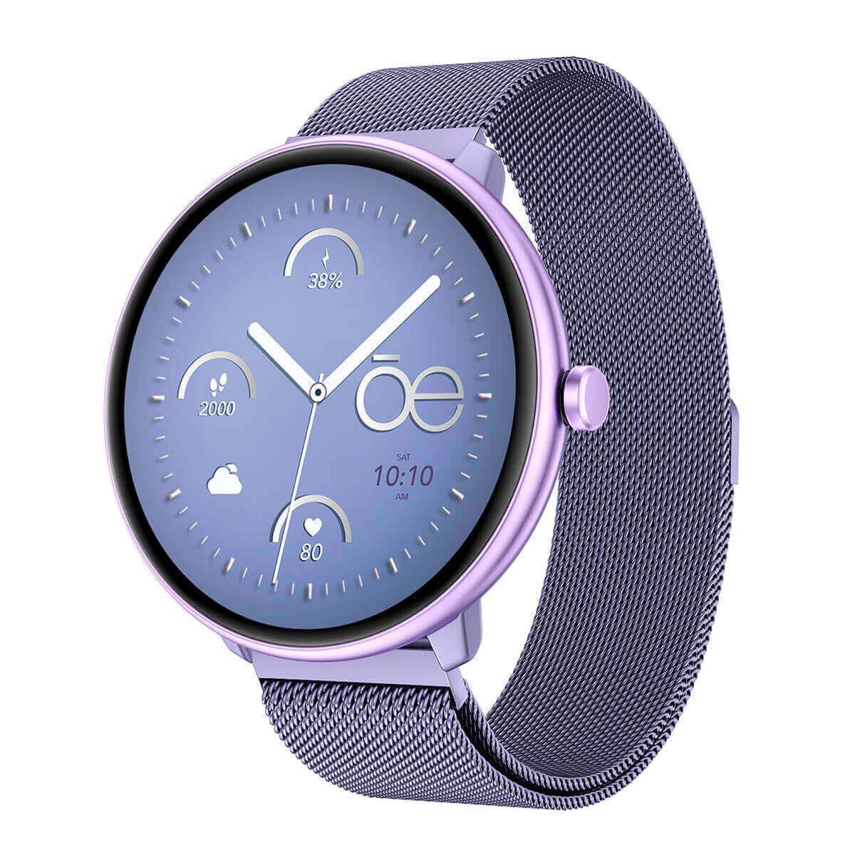 Smartwatch Cloe Series 3 silicón rosa para mujer