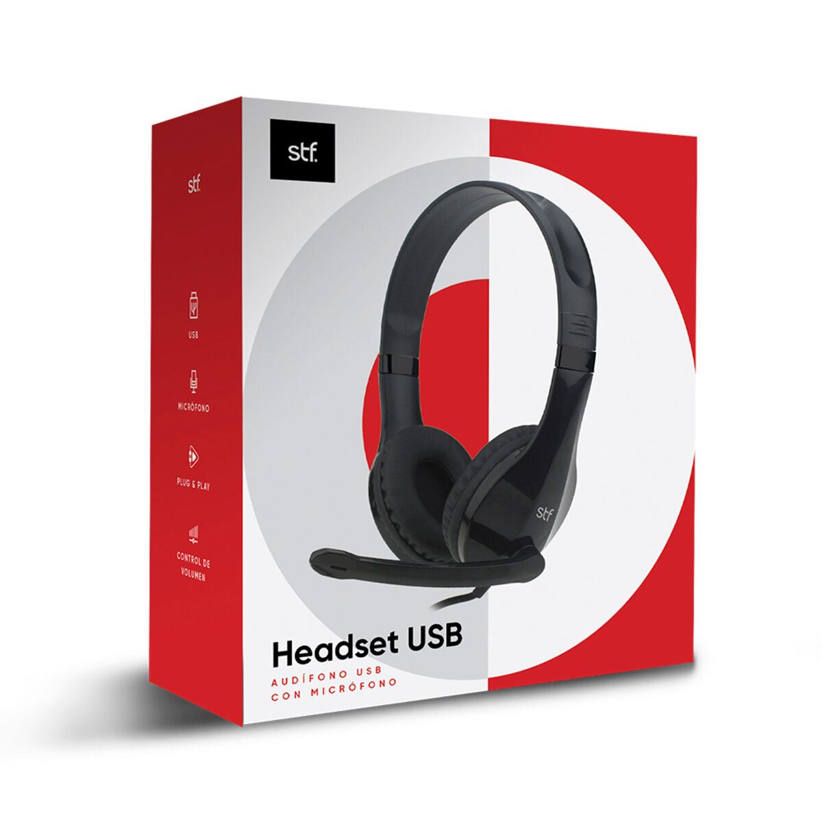 Diadema USB con micrófono STF