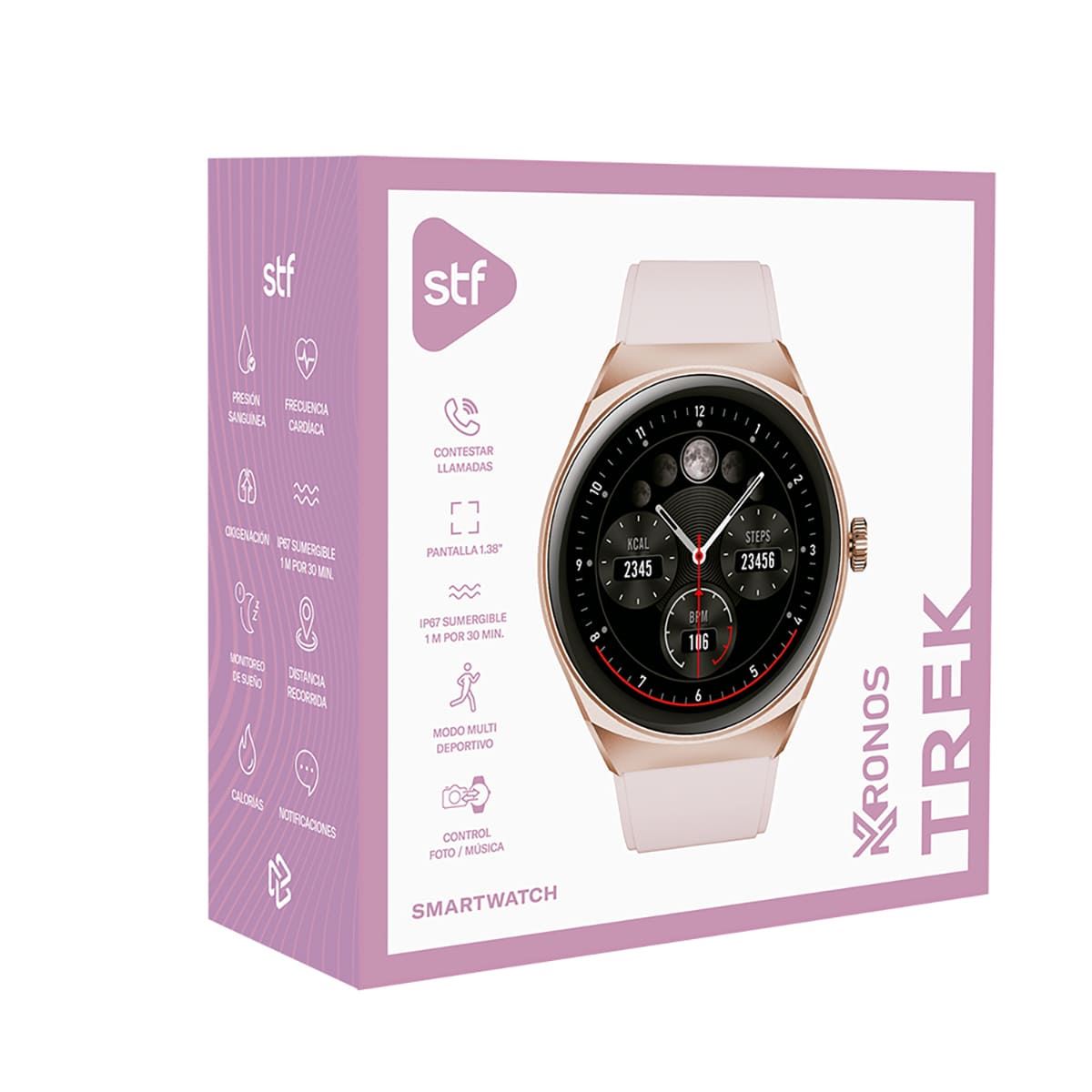 Smartwatch STF Kronos Trek Rosa