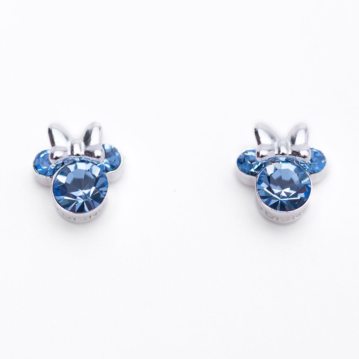 Aretes Minnie Mouse Diciembre Plata.925 Disney