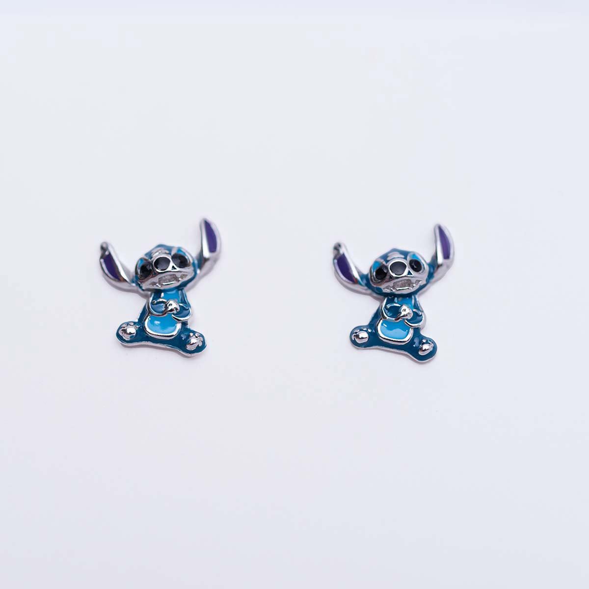 Aretes Stitch Plata.925 Disney
