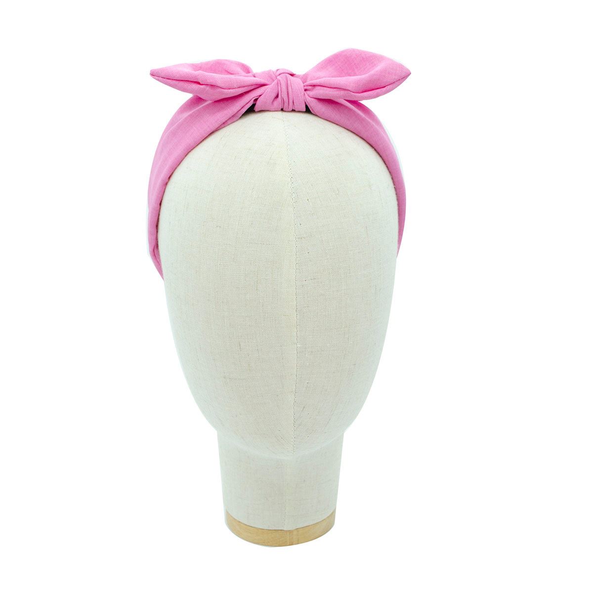 Diadema Infantil Lazo Fucsia Ponette