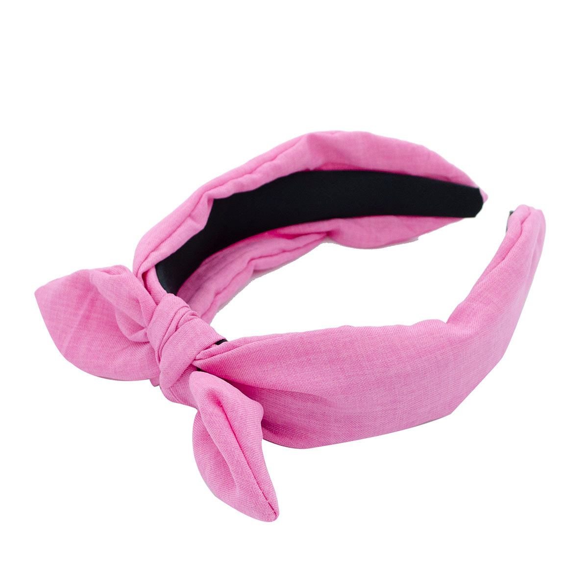 Diadema Infantil Lazo Fucsia Ponette