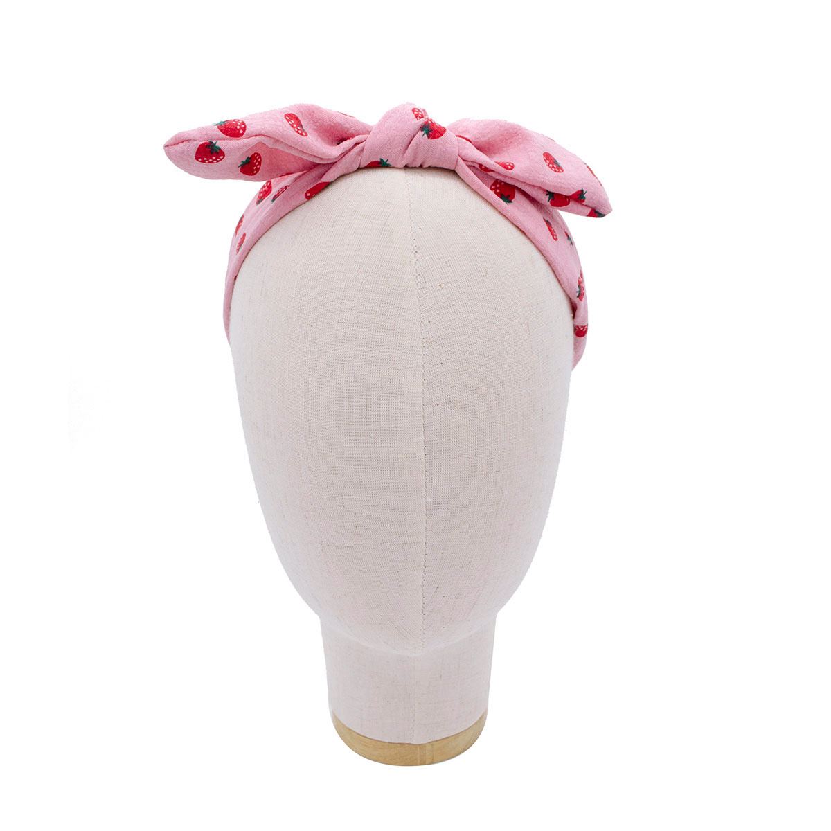 Turbante Infantil Fresas Ponette