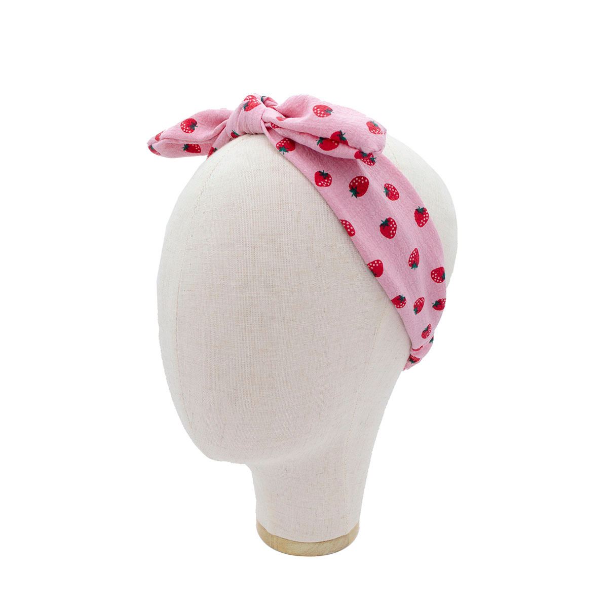 Turbante Infantil Fresas Ponette