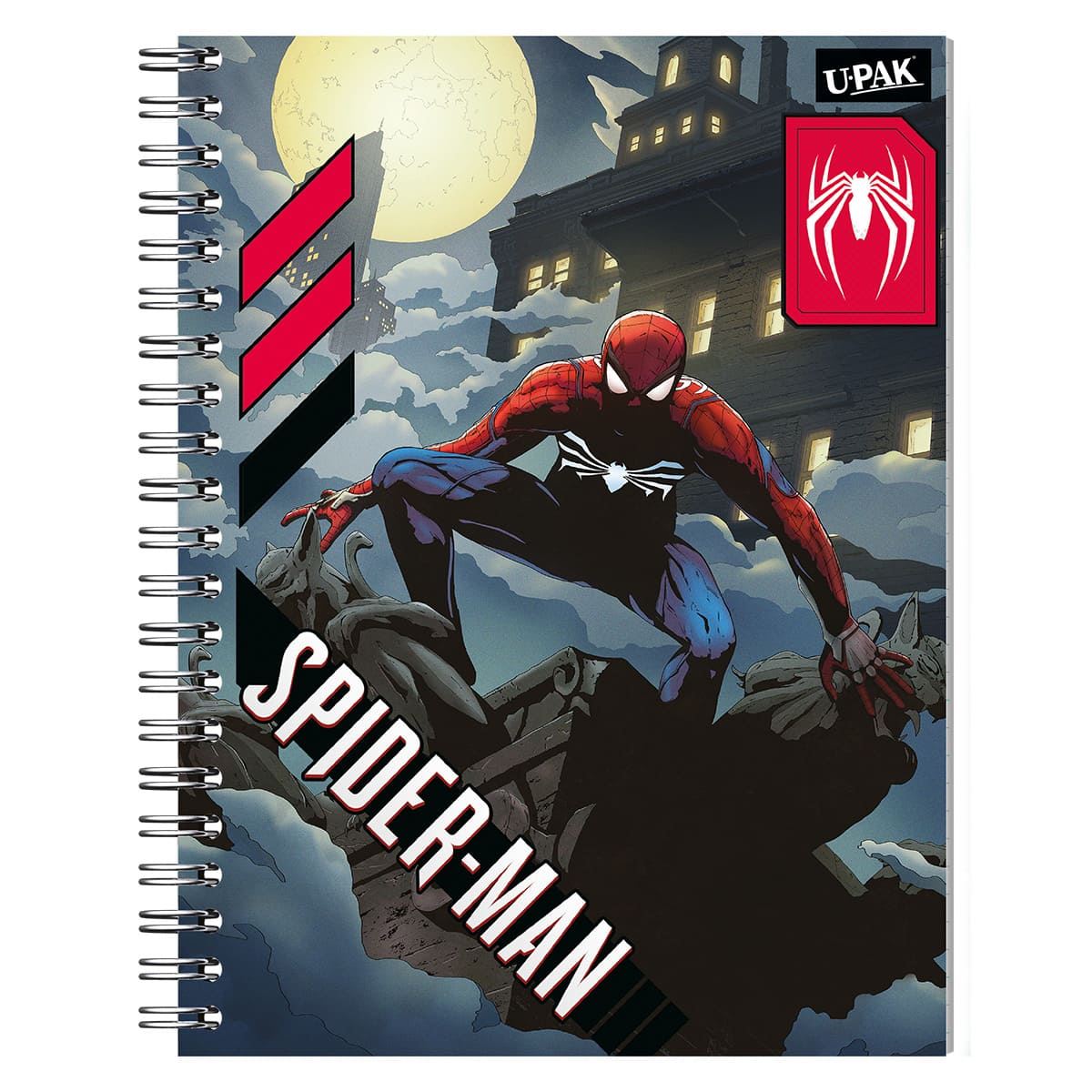 Cuaderno Upak Glad 100 Hojas RY Spiderman Verse