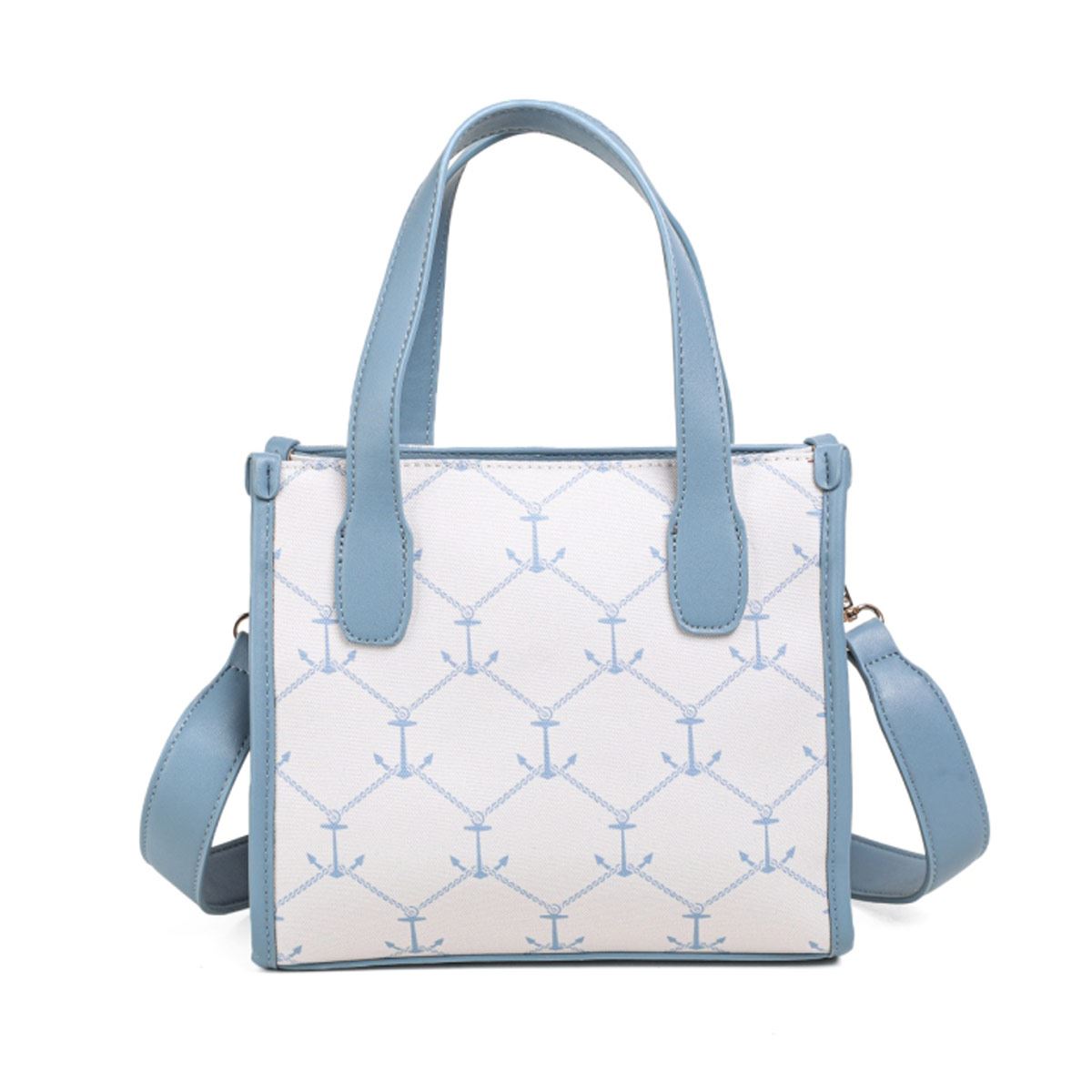 Bolso Mini Tote Náutica Azul para Mujer