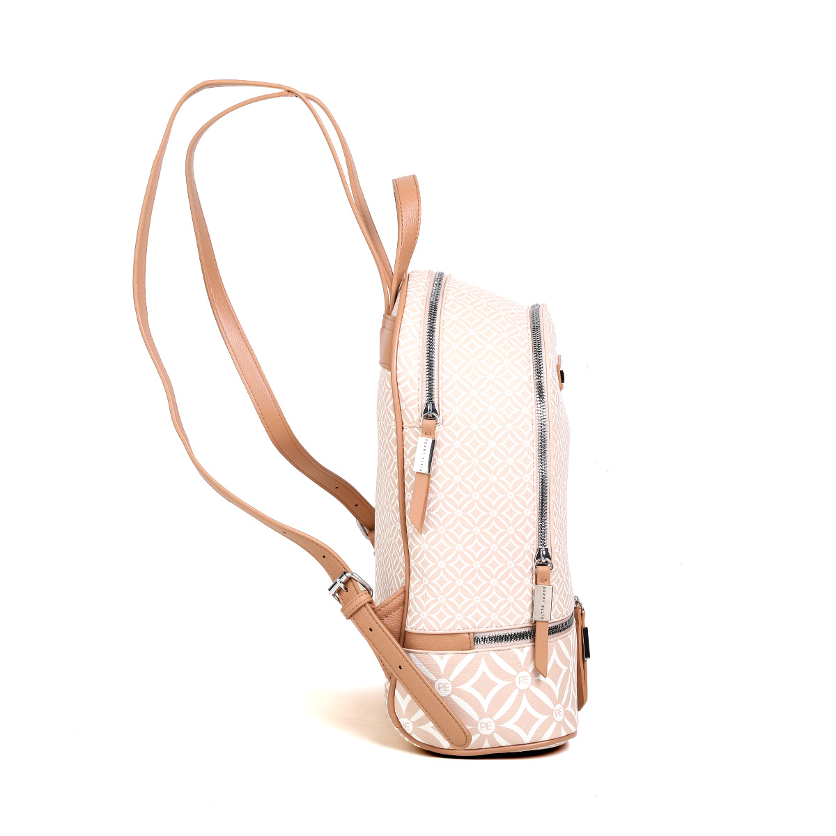 Bolso Mochila Perry Ellis Beige para Mujer