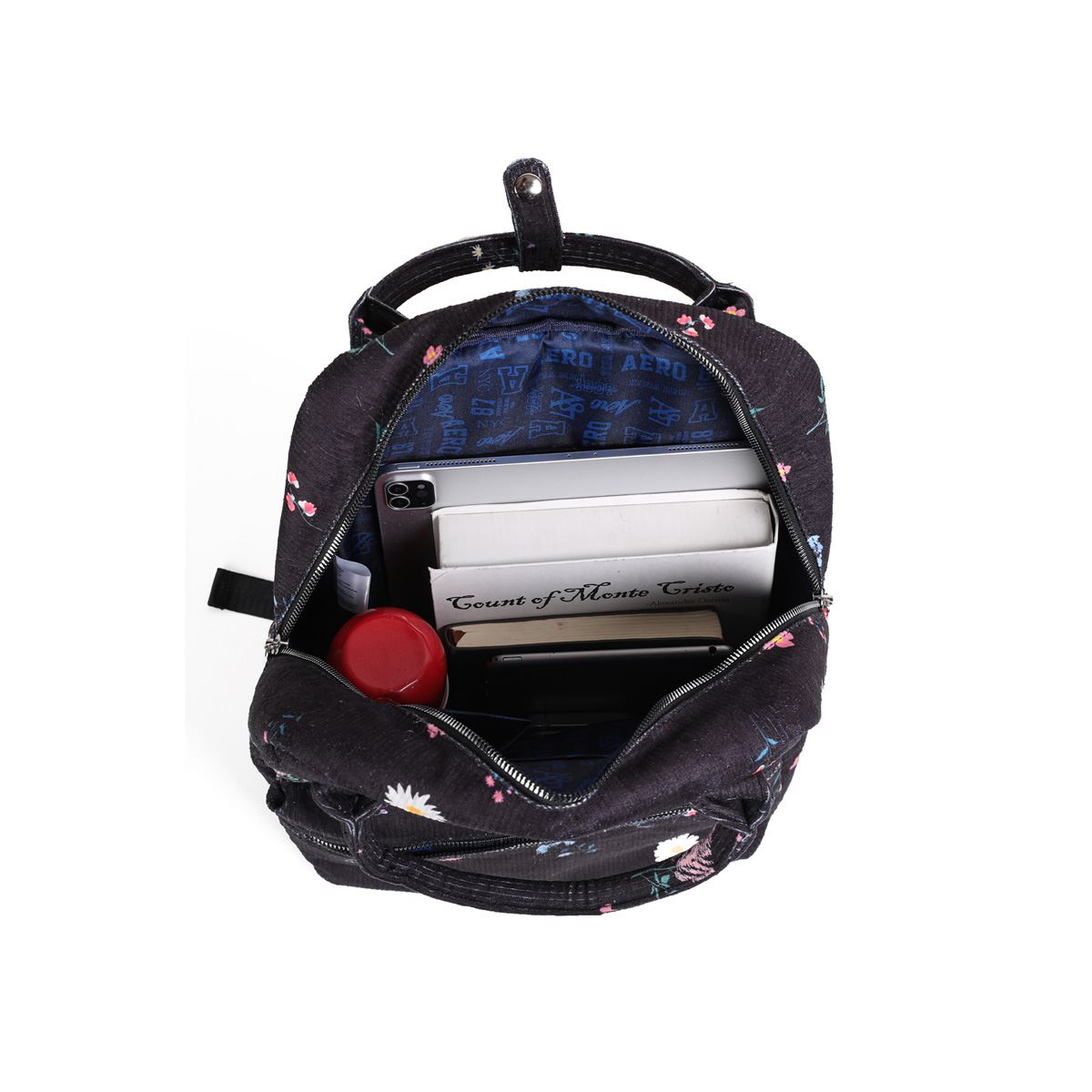 Bolso Backpack Aeropostale Negro para Mujer