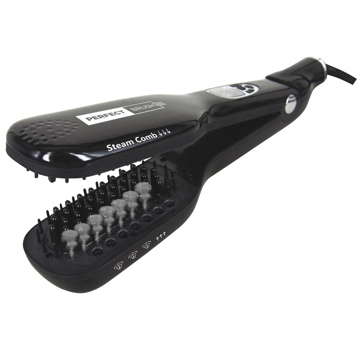 Cepillo alaciador de vapor Perfect Brush Negro