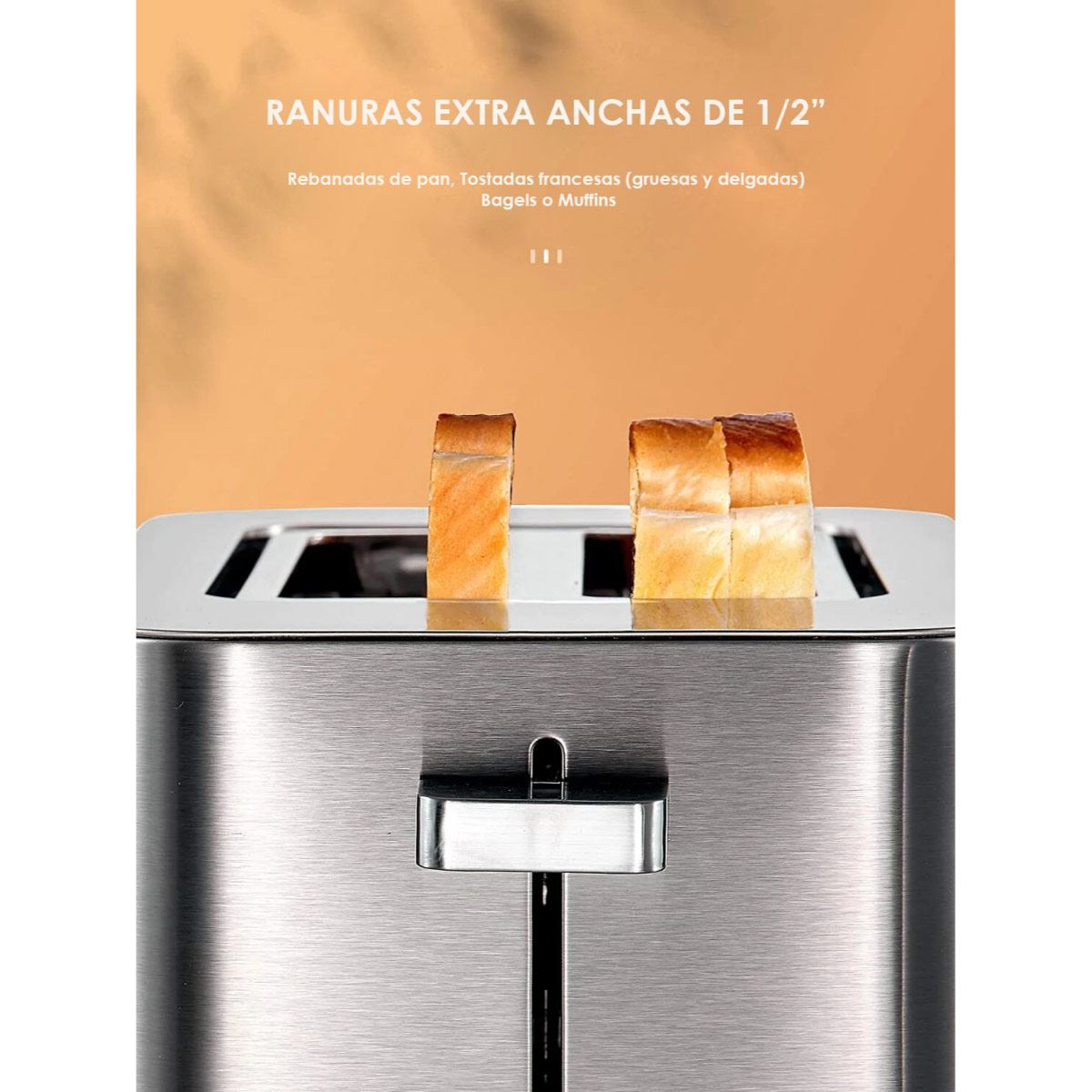 Tostador de pan digital Aicok THT-8015MDA