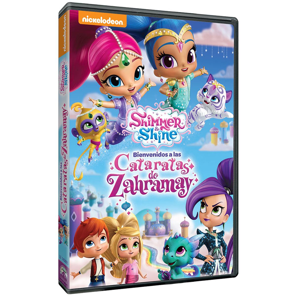 DVD Shimmer And Shine Bienvenidas A Las Cataratas De Zahramay