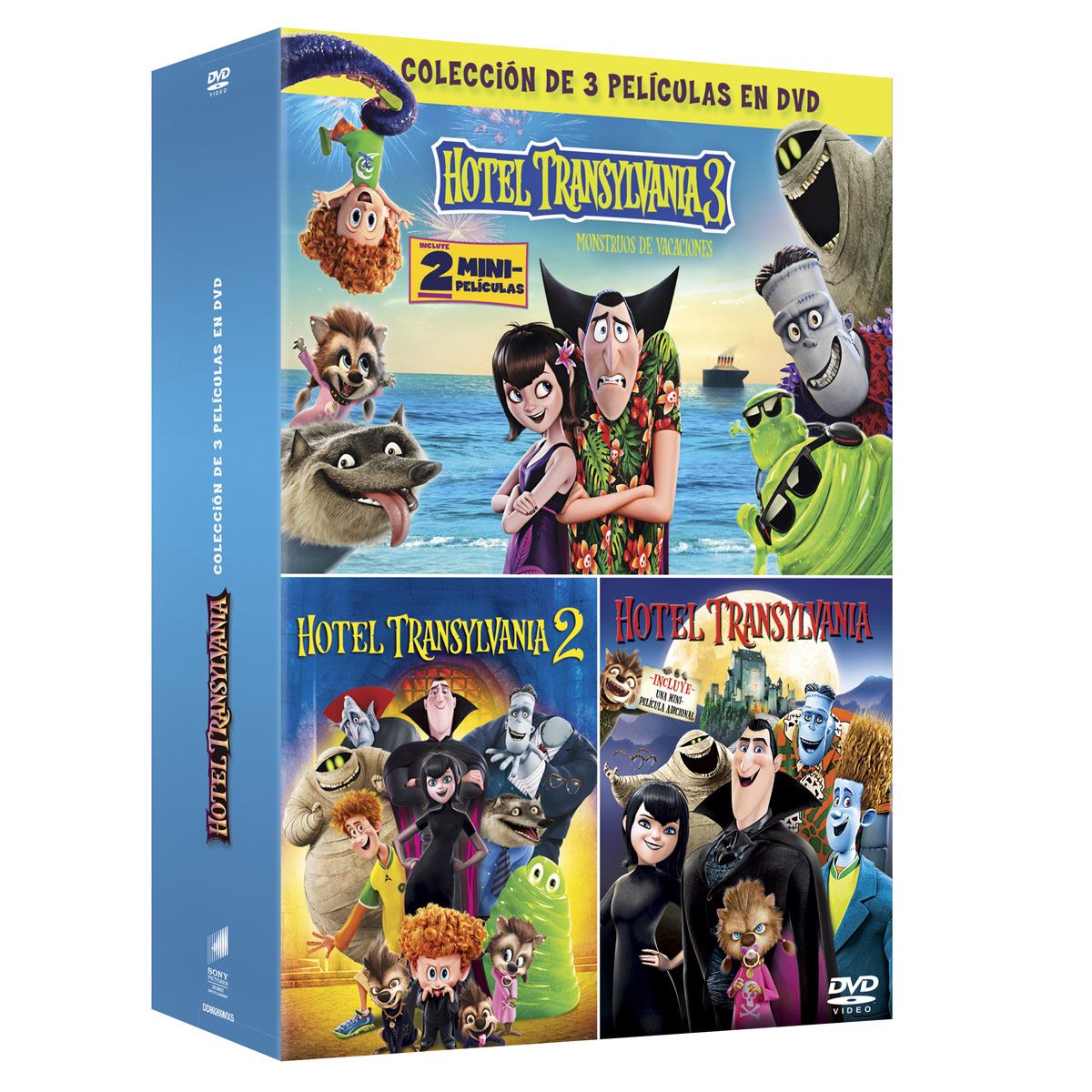 Dvd Boxset Hotel Transylvania