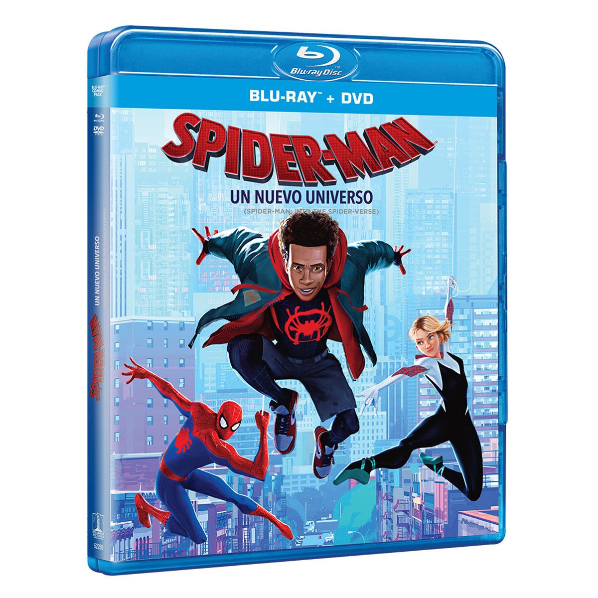 BR&#43; DVD Spiderman Un Nuevo Universo