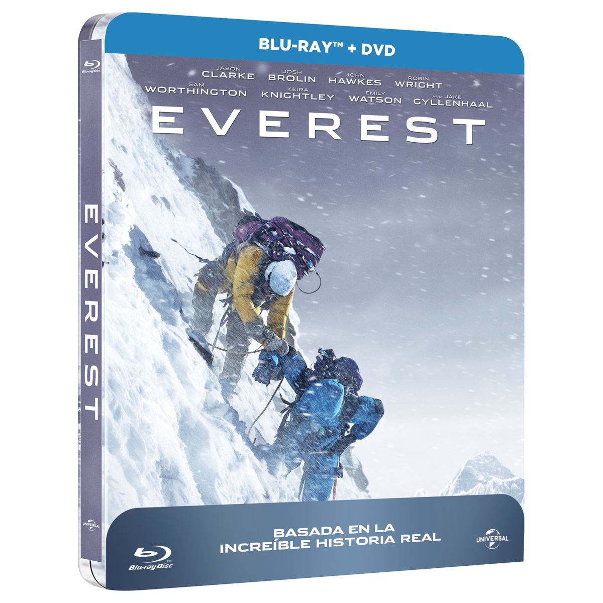 Everest Steelbook Bluray con DVD