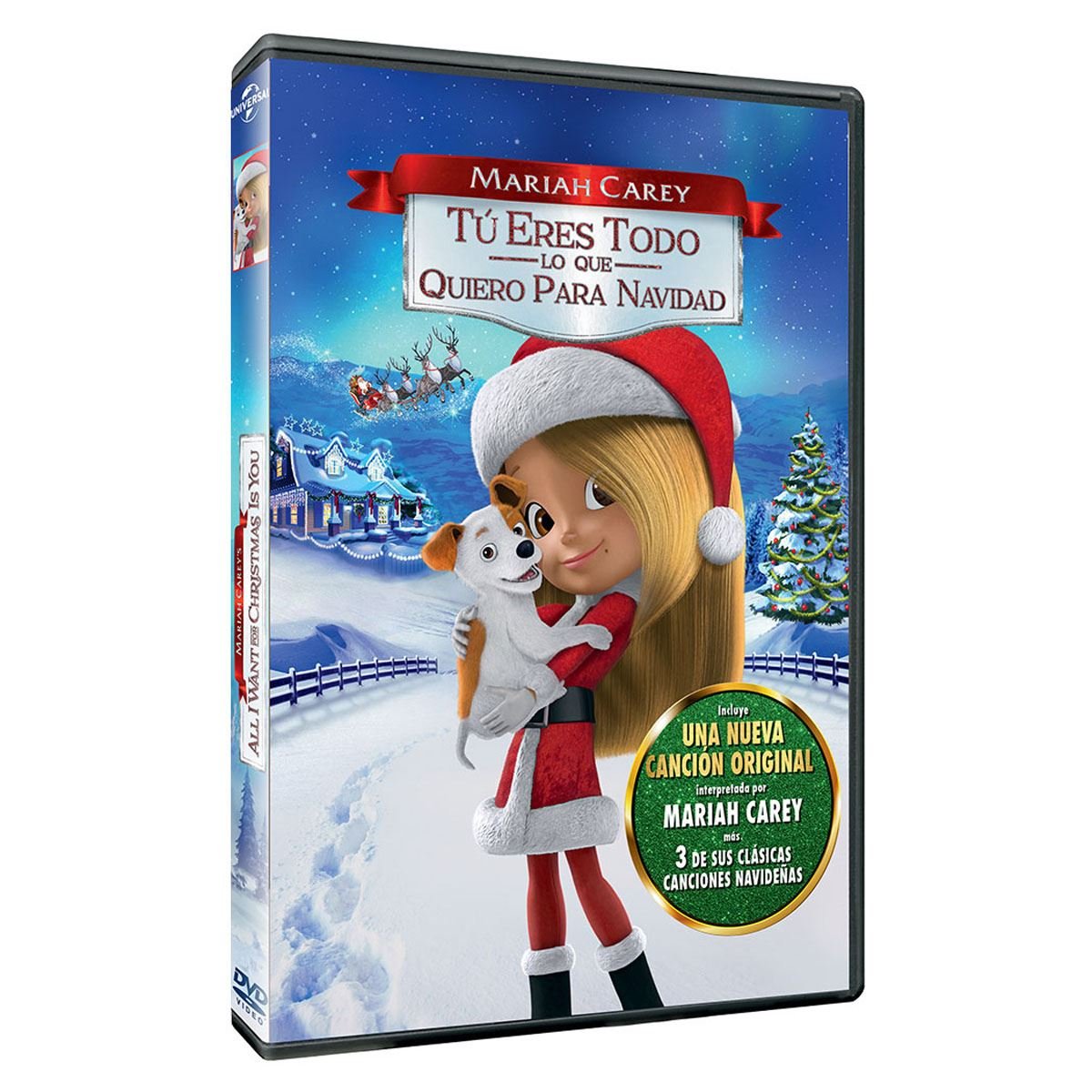 DVD Tú eres Todo Lo Que Quiero Para Navidad de Mariah Carey