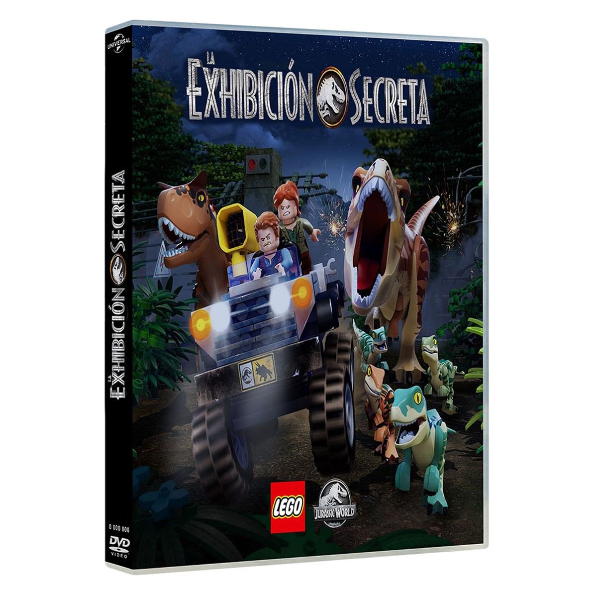 DVD Lego Jurassic World La Exhibición Secreta