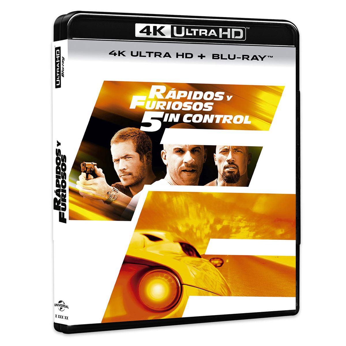 4K Rápidos Y Furiosos 5