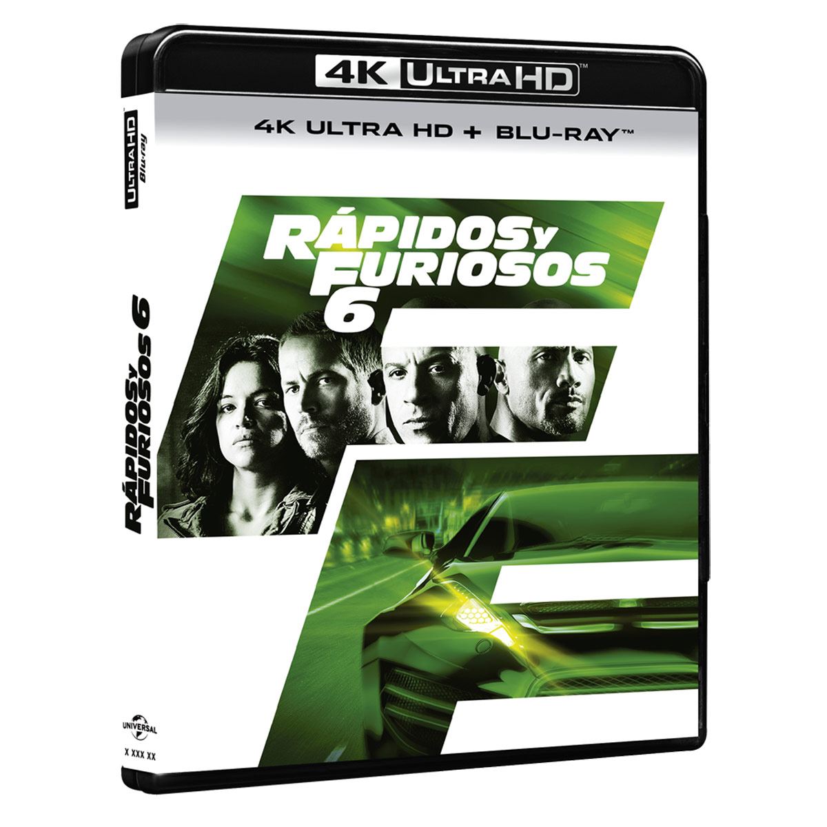 4K Rápidos Y Furiosos 6