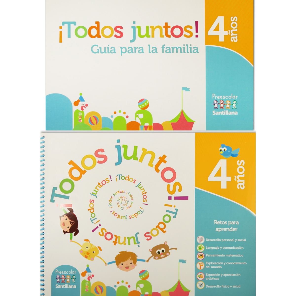 Pack Todos Juntos 4 Años (Libro Y Guía Fam)