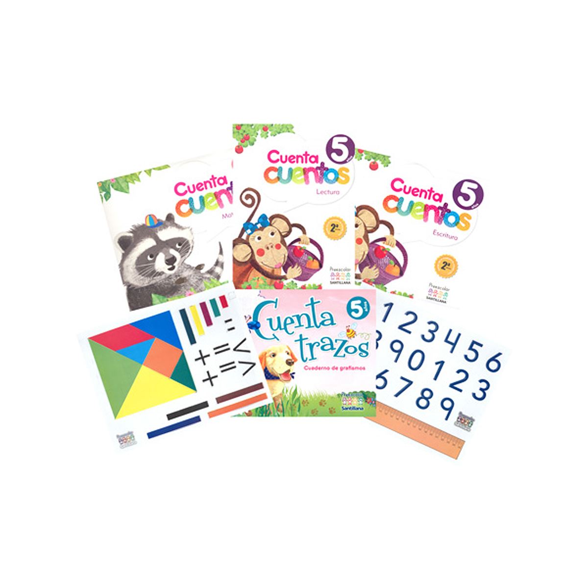 Pack 3 Preescolar Cuenta Cuentos L Y E Con Cuenta Cuentas Y Cuenta Trazos 2013