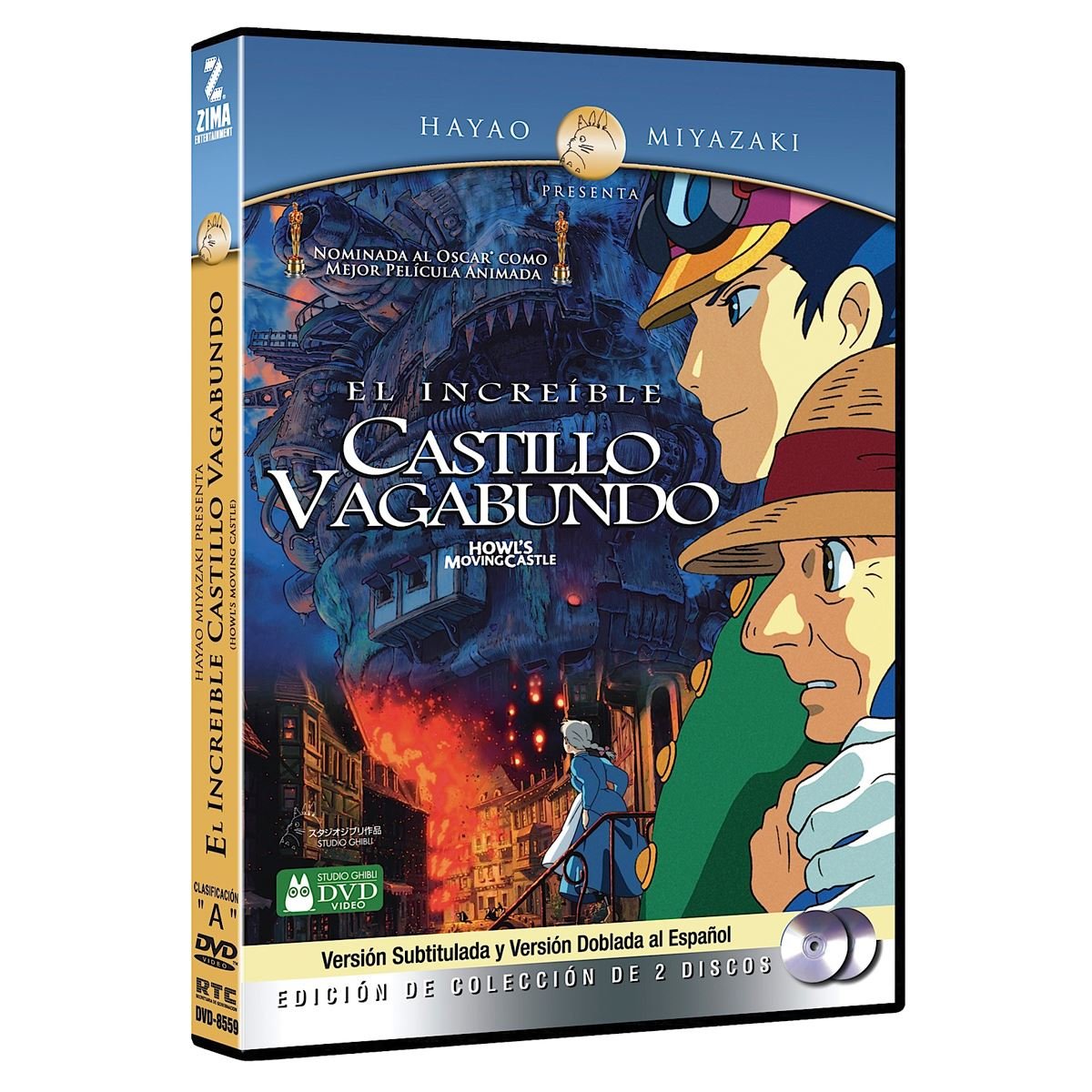 DVD El Increíble Castillo Vagabundo